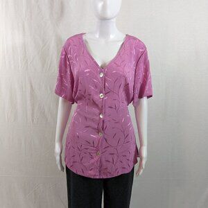 Vintage Froxx Button Down Top Size L